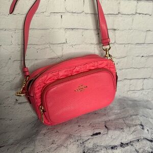 Coach Court Crossbody With Ruching